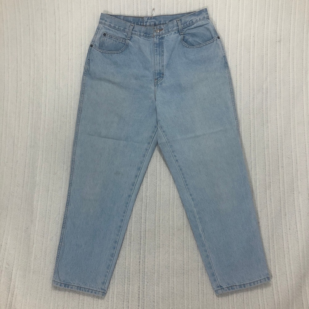 Gitano Petite‎ Jeans Light Wash Mom Jeans High Waist Vintage Women's Size 16